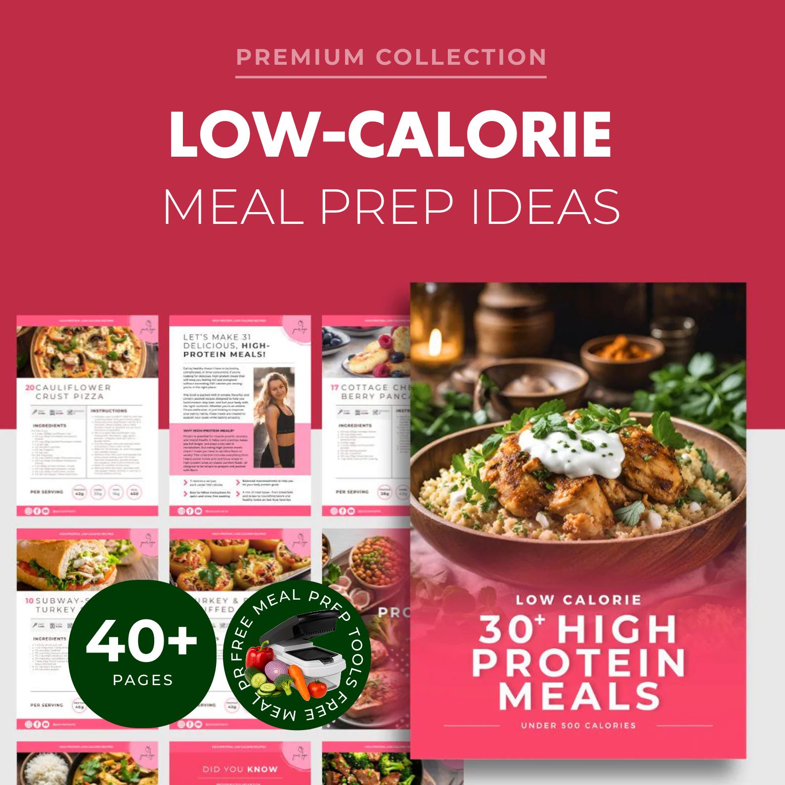 low-calorie meal prep ideas