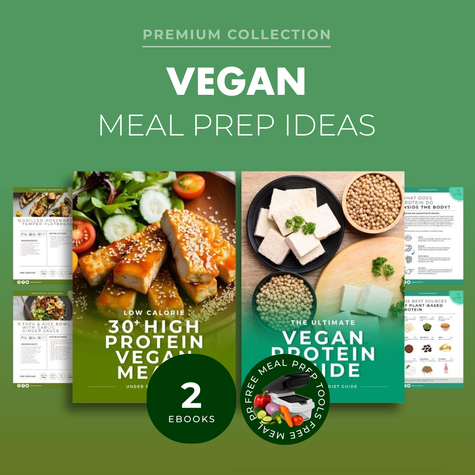 vegan meal prep ideas