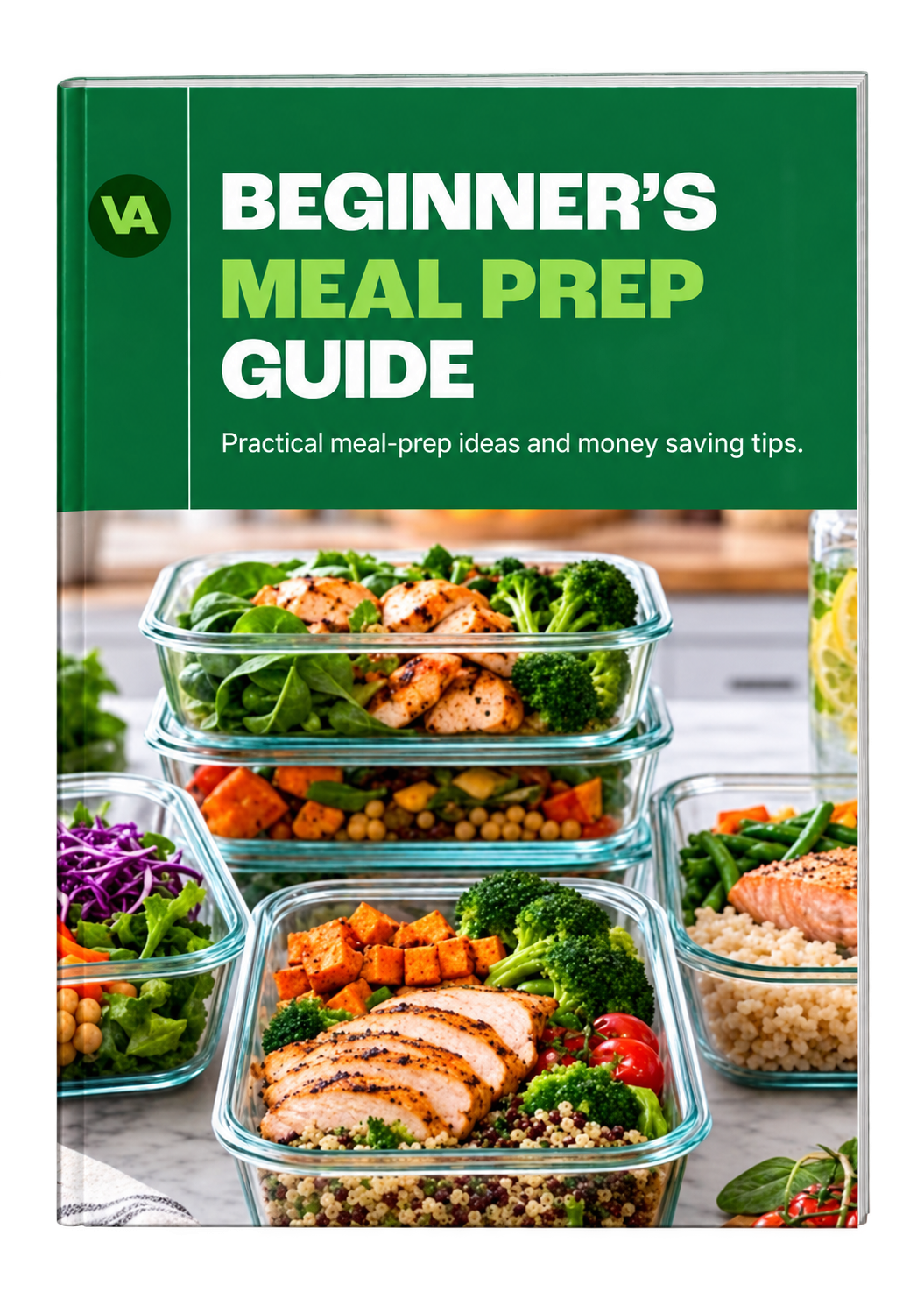 VanChop Beginner’s Meal Prep Guide booklet