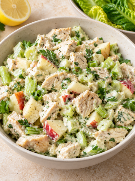 Chicken Salad, prepared with the VanChop recipe ingredients