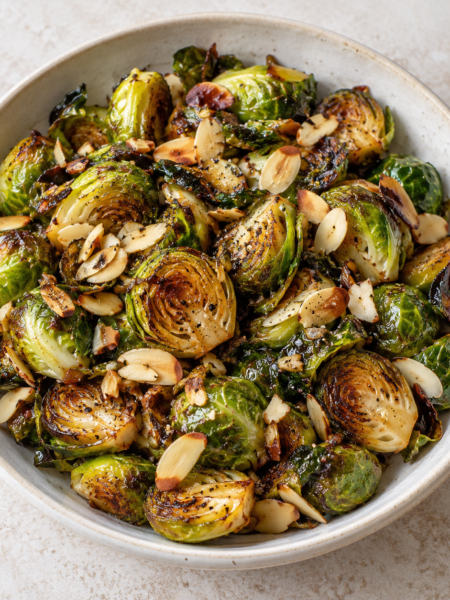 House Favorite Brussels Sprouts, prepared with the VanChop recipe ingredients