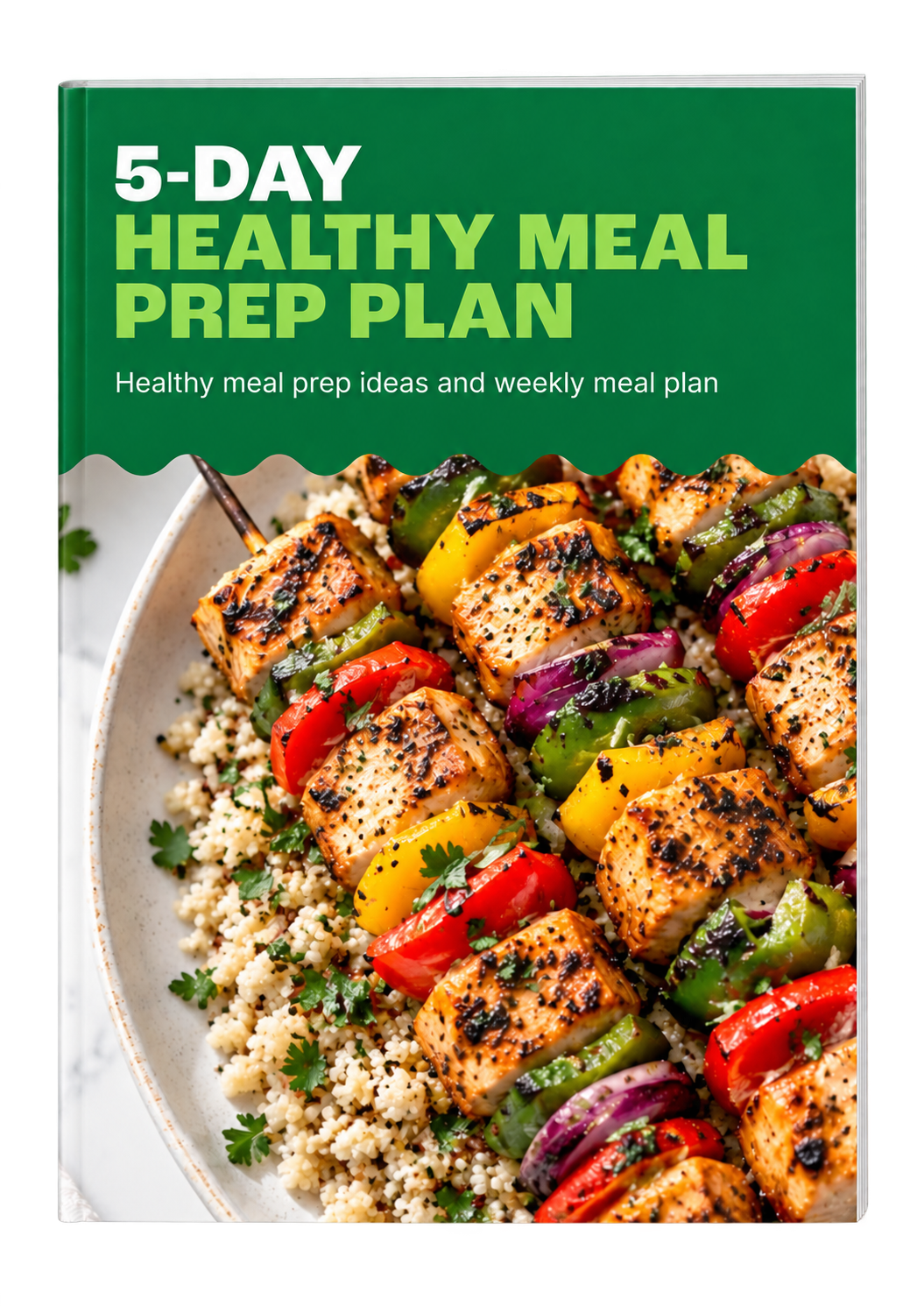 VanChop 5-Day Healthy Meal Prep Plan booklet cover