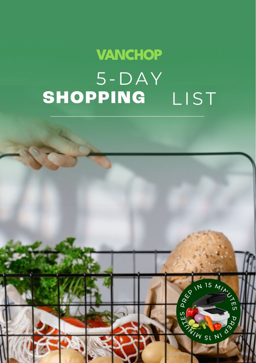VanChop shopping list guide